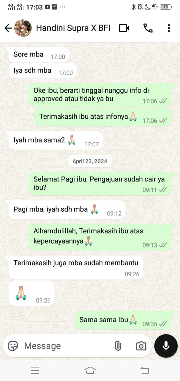 Testimoni Mitra BPKB